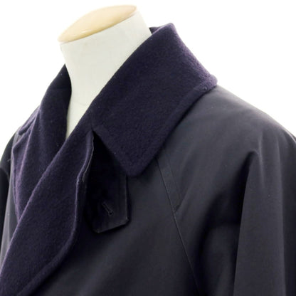 【中古】コモリ COMOLI コットン×ウール タイロッケンコート ネイビー【 1 】【 状態ランクD 】【 メンズ 】