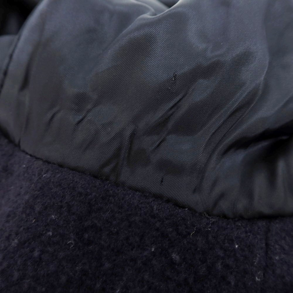 【中古】コモリ COMOLI コットン×ウール タイロッケンコート ネイビー【 1 】【 状態ランクD 】【 メンズ 】