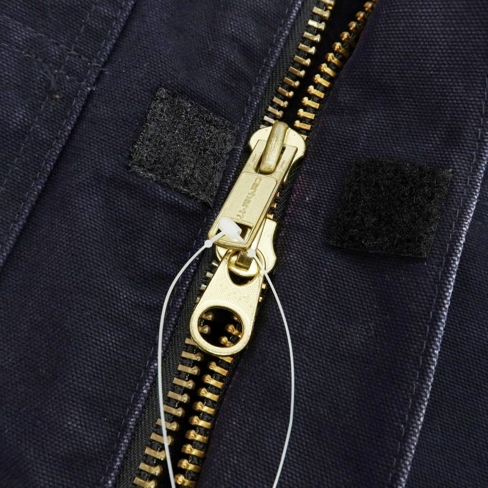 【中古】カーハート Carhartt ダックコットン 中綿ブルゾン ネイビー【 XL 】【 状態ランクC 】【 メンズ 】