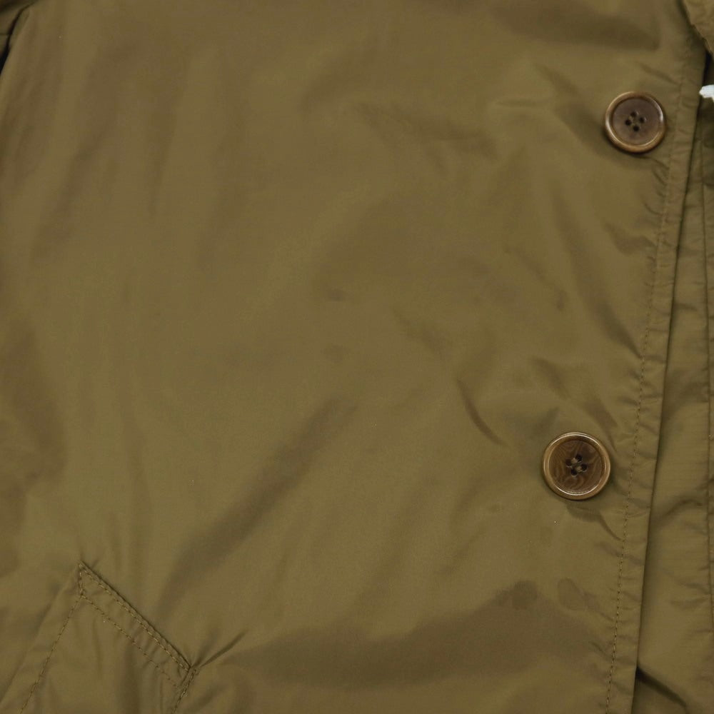【中古】アスペジ ASPESI ナイロン ステンカラーコート オリーブ【サイズS】【 状態ランクC 】【 メンズ 】