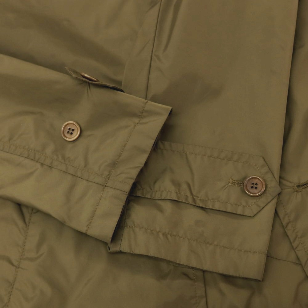 【中古】アスペジ ASPESI ナイロン ステンカラーコート オリーブ【サイズS】【 状態ランクC 】【 メンズ 】