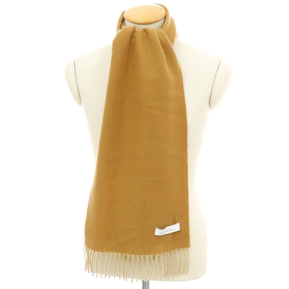 【中古】グリーンレーベルリラクシング green label relaxing ウール マフラー ベージュ【 状態ランクB 】【 メンズ 】