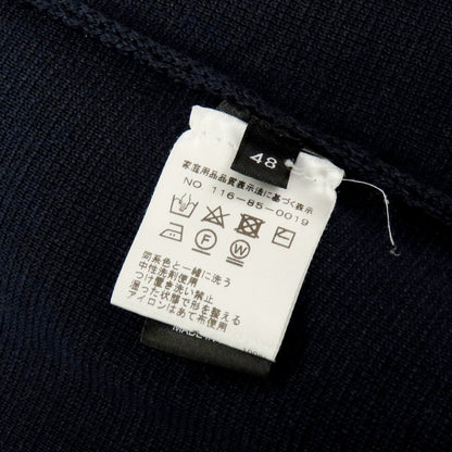 【中古】ロベルトコリーナ ROBERTO COLLINA ウール ダブル4B ニットジャケット ダークネイビー【 48 】【 状態ランクB 】【 メンズ 】