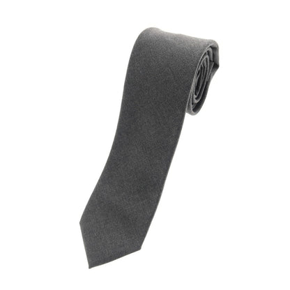 【中古】アルコディオ ARCODIO ウール 無地ネクタイ グレー【 状態ランクB 】【 メンズ 】