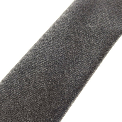 【中古】アルコディオ ARCODIO ウール 無地ネクタイ グレー【 状態ランクB 】【 メンズ 】