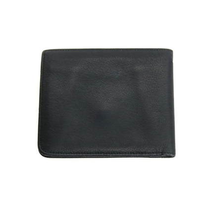【SALE30%OFF/返品不可】【中古】コノリー CONNOLLY レザー 二つ折り財布 ブラック【 状態ランクC 】【 メンズ 】