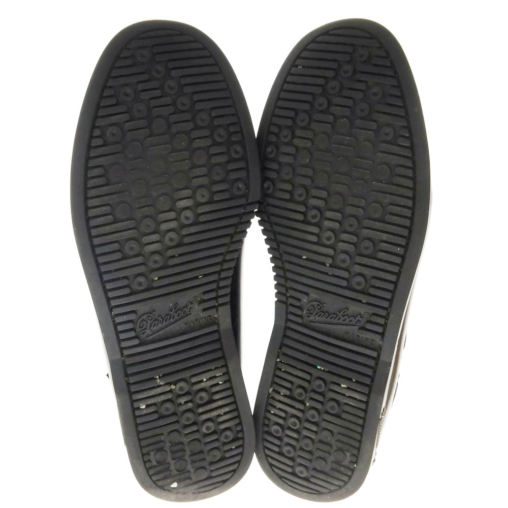 【中古】パラブーツ Paraboot BEAMS別注 CORSICA ローファー ブラック【 7 1/2 】【 状態ランクC 】【 メンズ 】