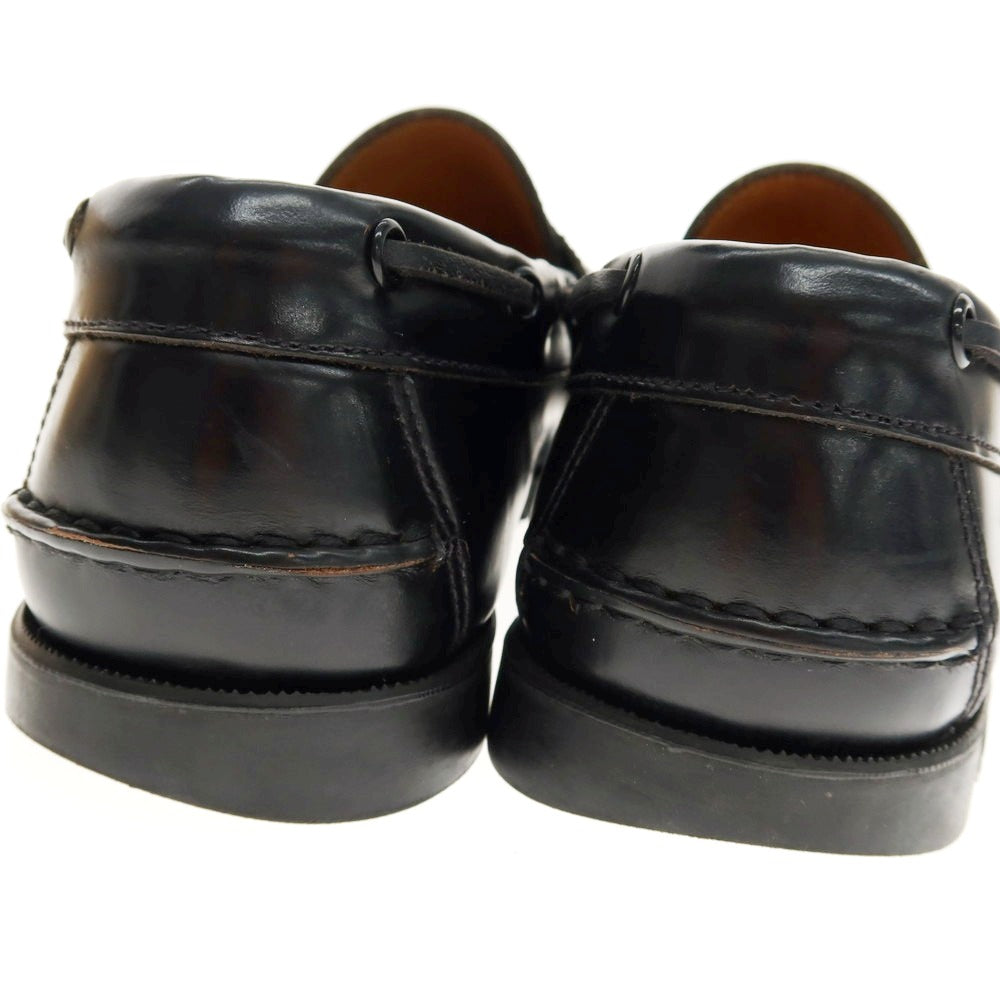 【中古】パラブーツ Paraboot BEAMS別注 CORSICA ローファー ブラック【 7 1/2 】【 状態ランクC 】【 メンズ 】