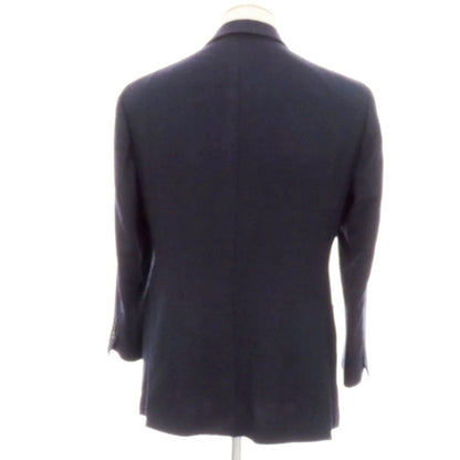 【中古】コルウ COL ウール系 3B テーラードジャケット ネイビー【 表記なし(S位) 】【 状態ランクC 】【 メンズ 】