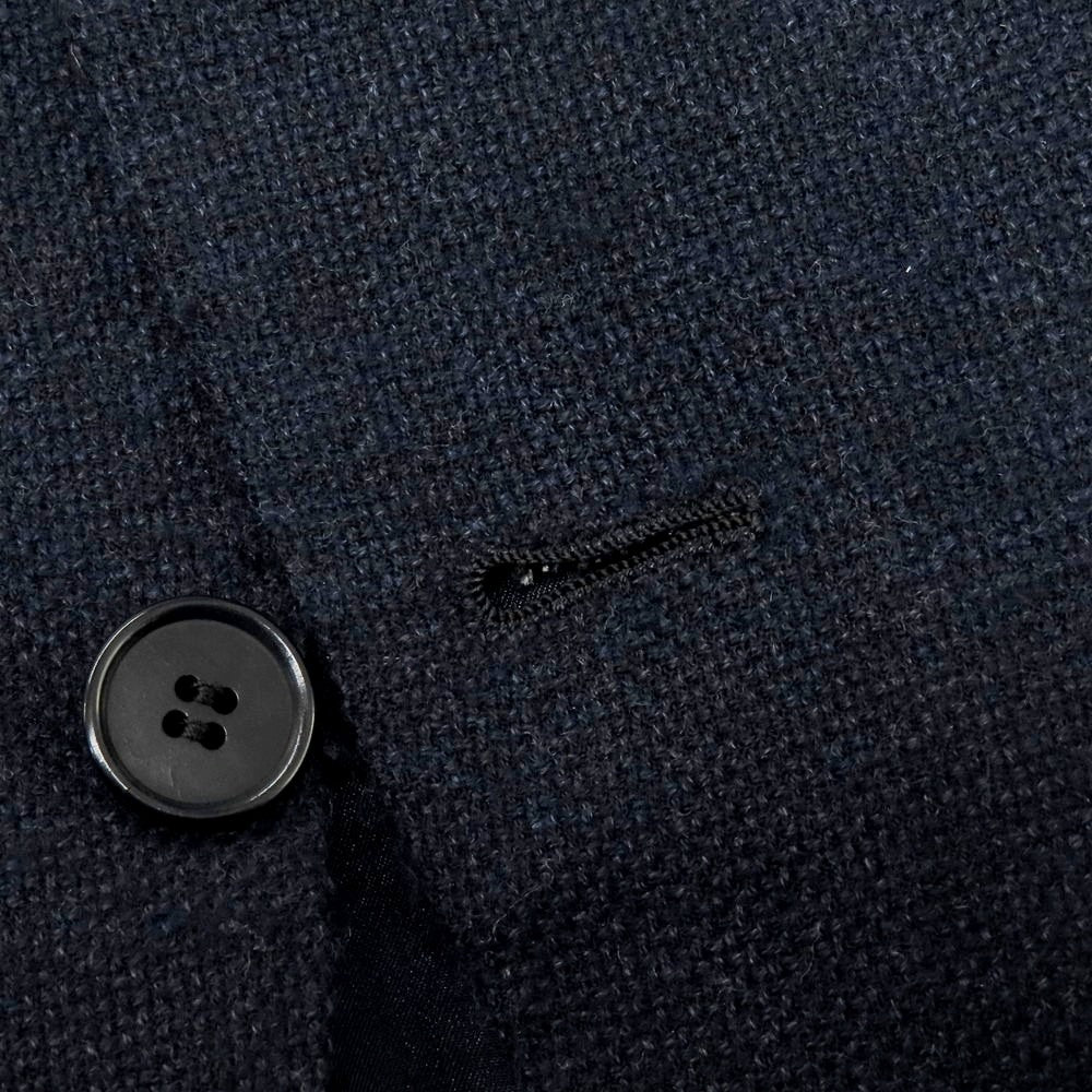 【中古】コルウ COL ウール系 3B テーラードジャケット ネイビー【 表記なし(S位) 】【 状態ランクC 】【 メンズ 】