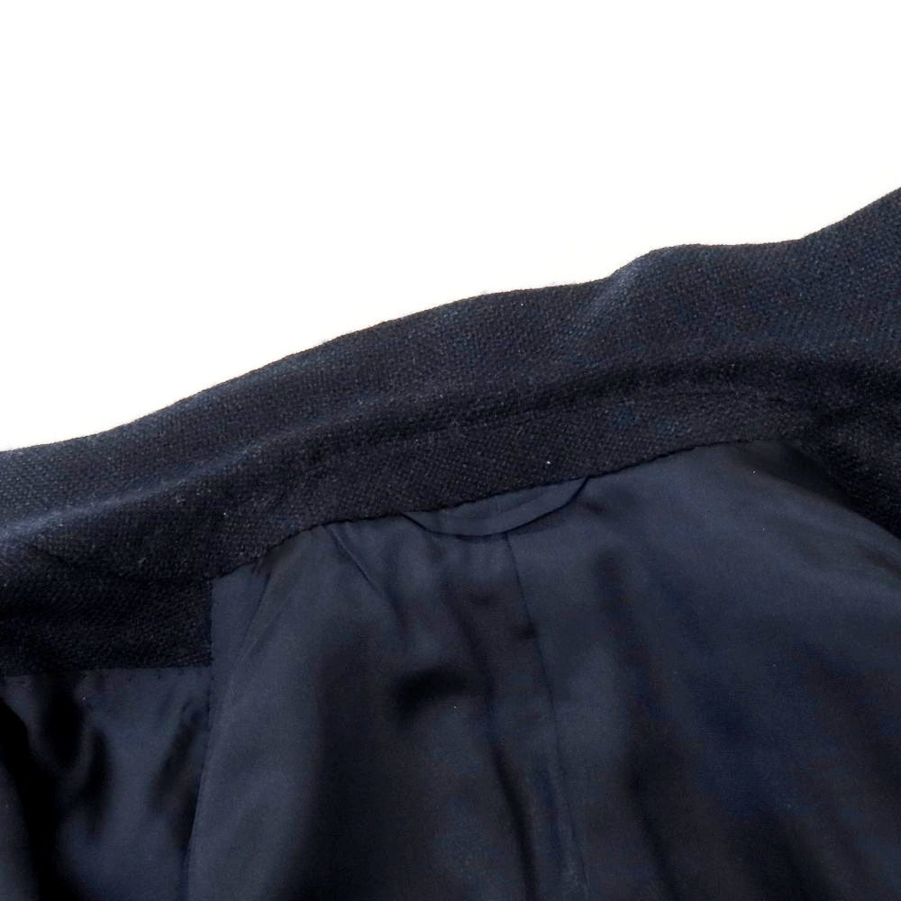 【中古】コルウ COL ウール系 3B テーラードジャケット ネイビー【 表記なし(S位) 】【 状態ランクC 】【 メンズ 】