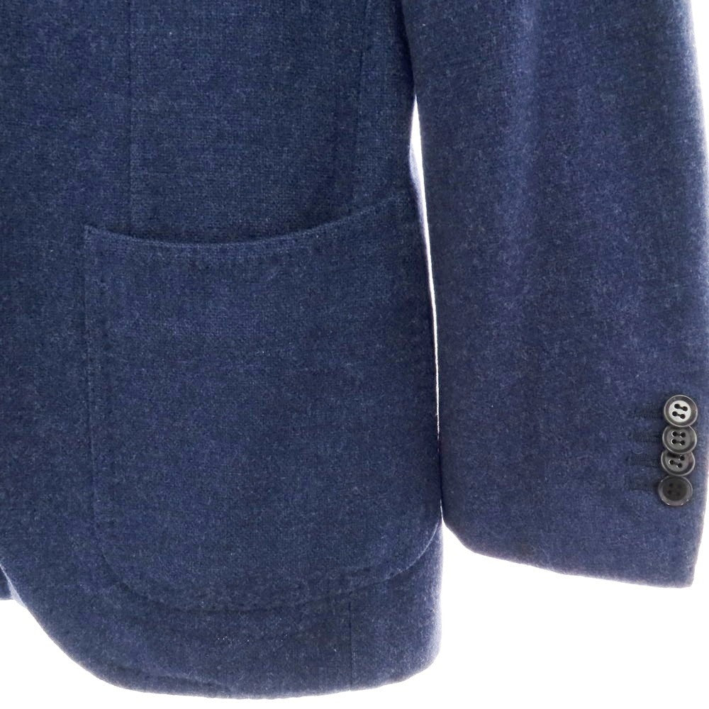 【中古】リングヂャケット RING JACKET 60周年 ウール 3B テーラードジャケット ライトネイビー【サイズ44】【 状態ランクC 】【 メンズ 】 [BPD]
