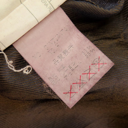 【中古】チンクアンタ Cinquanta シープスエード ダブルジップ レザーブルゾン ブラウン【 44 】【 状態ランクD 】【 メンズ 】