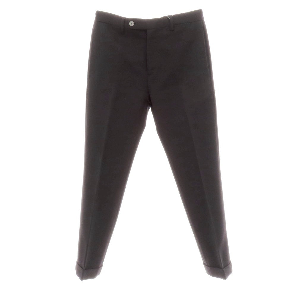 【中古】ジービーエス トラウザーズ GBS Trousers ウール カジュアルスラックスパンツ ブラック【サイズ44】【 状態ランクB 】【 メンズ 】[BPD]