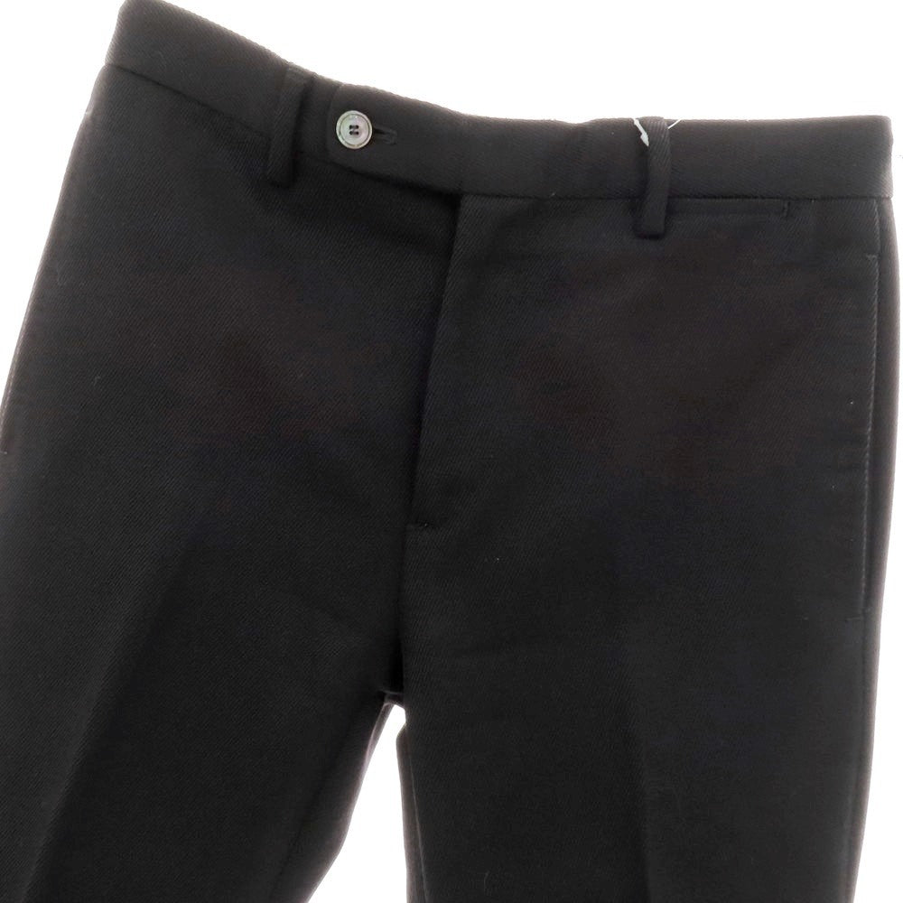 【中古】ジービーエス トラウザーズ GBS Trousers ウール カジュアルスラックスパンツ ブラック【サイズ44】【 状態ランクB 】【 メンズ 】[BPD]