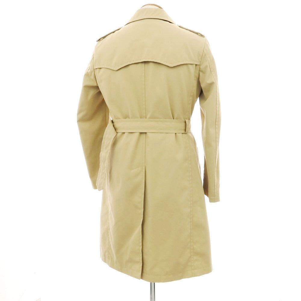 【中古】タリアトーレ TAGLIATORE ポリエステルコットン トレンチコート ベージュ【 サイズ46 】【 状態ランクB 】【 メンズ 】 [APD]