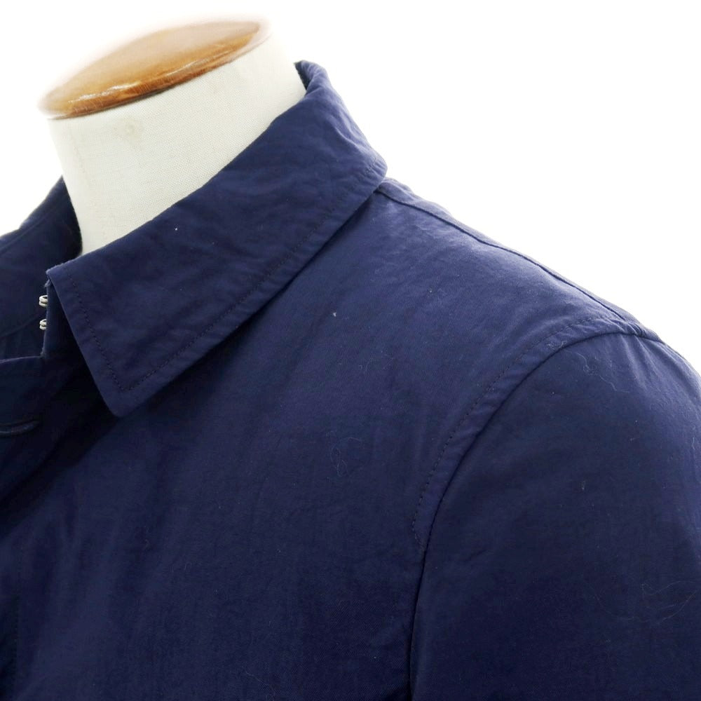 【中古】ミダ M.I.D.A. ナイロン ステンカラーダウンコート ネイビー【 46 】【 状態ランクB 】【 メンズ 】