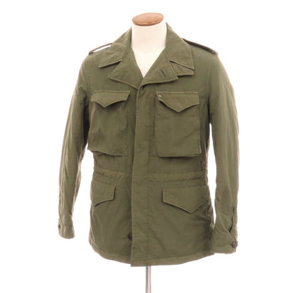 【中古】ミダ M.I.D.A. ナイロン ダウンジャケット オリーブ【 46 】【 状態ランクB 】【 メンズ 】