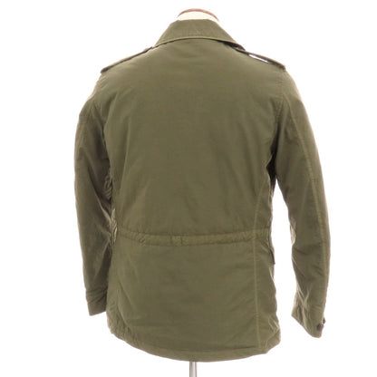 【中古】ミダ M.I.D.A. ナイロン ダウンジャケット オリーブ【 46 】【 状態ランクB 】【 メンズ 】