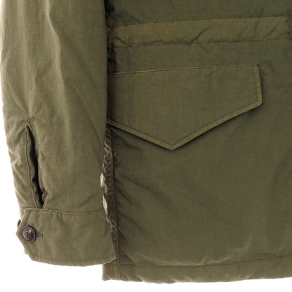 【中古】ミダ M.I.D.A. ナイロン ダウンジャケット オリーブ【 46 】【 状態ランクB 】【 メンズ 】