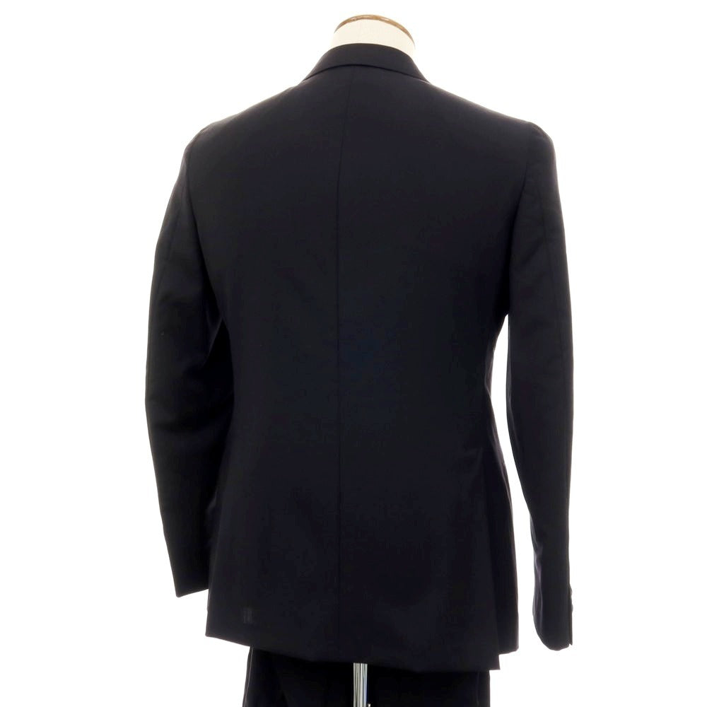 【中古】ボリオリ BOGLIOLI ウール 1つボタンスーツ ダークネイビー【サイズ46】【 状態ランクC 】【 メンズ 】