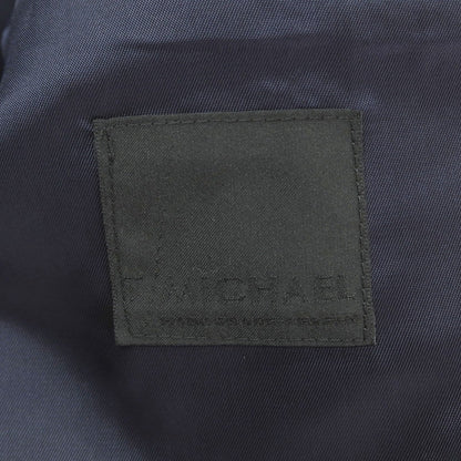 【中古】ティーマイケル T-MICHAEL LEON SHAWL リネン ヘリンボーン織り ショールカラー 1B カジュアルジャケット ブラック【サイズ48】【 状態ランクB 】【 メンズ 】