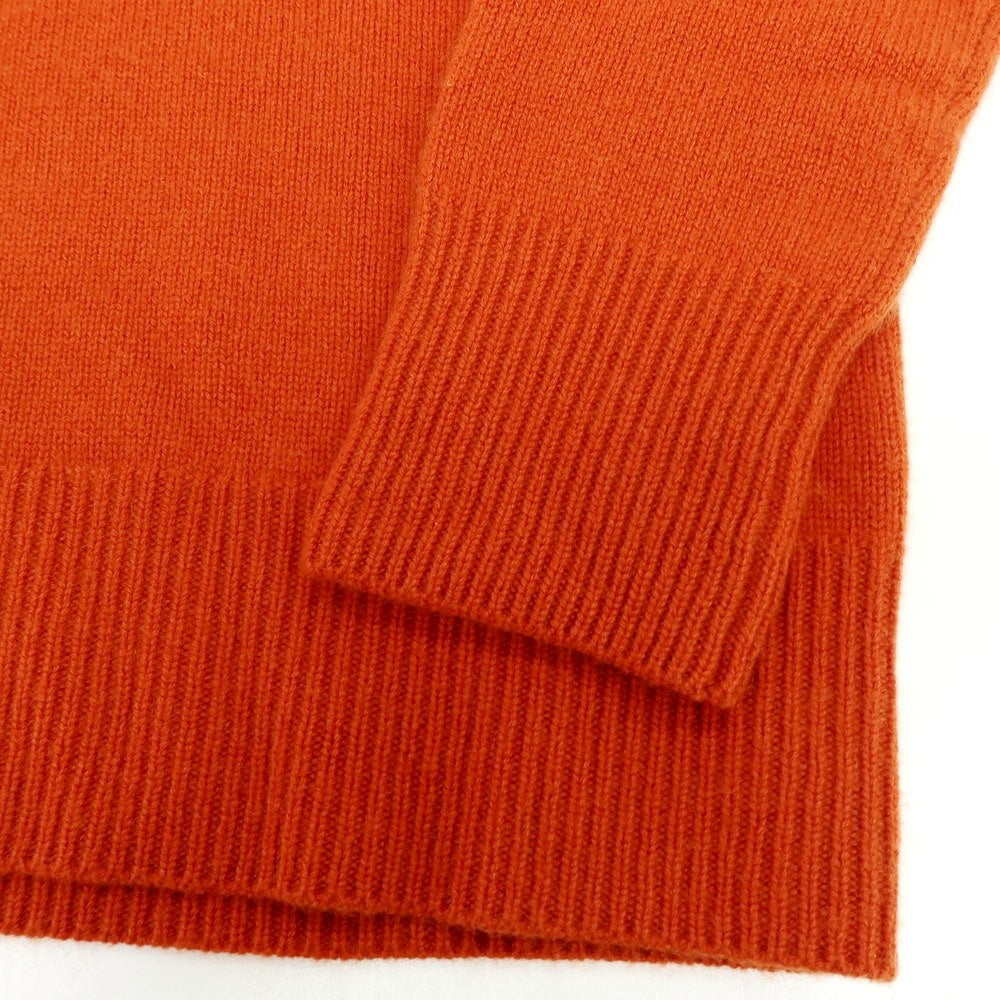 【中古】アーチフォー Arch4 カシミヤ スキッパー プルオーバーニット オレンジ【 S 】【 状態ランクB 】【 ユニセックス 】