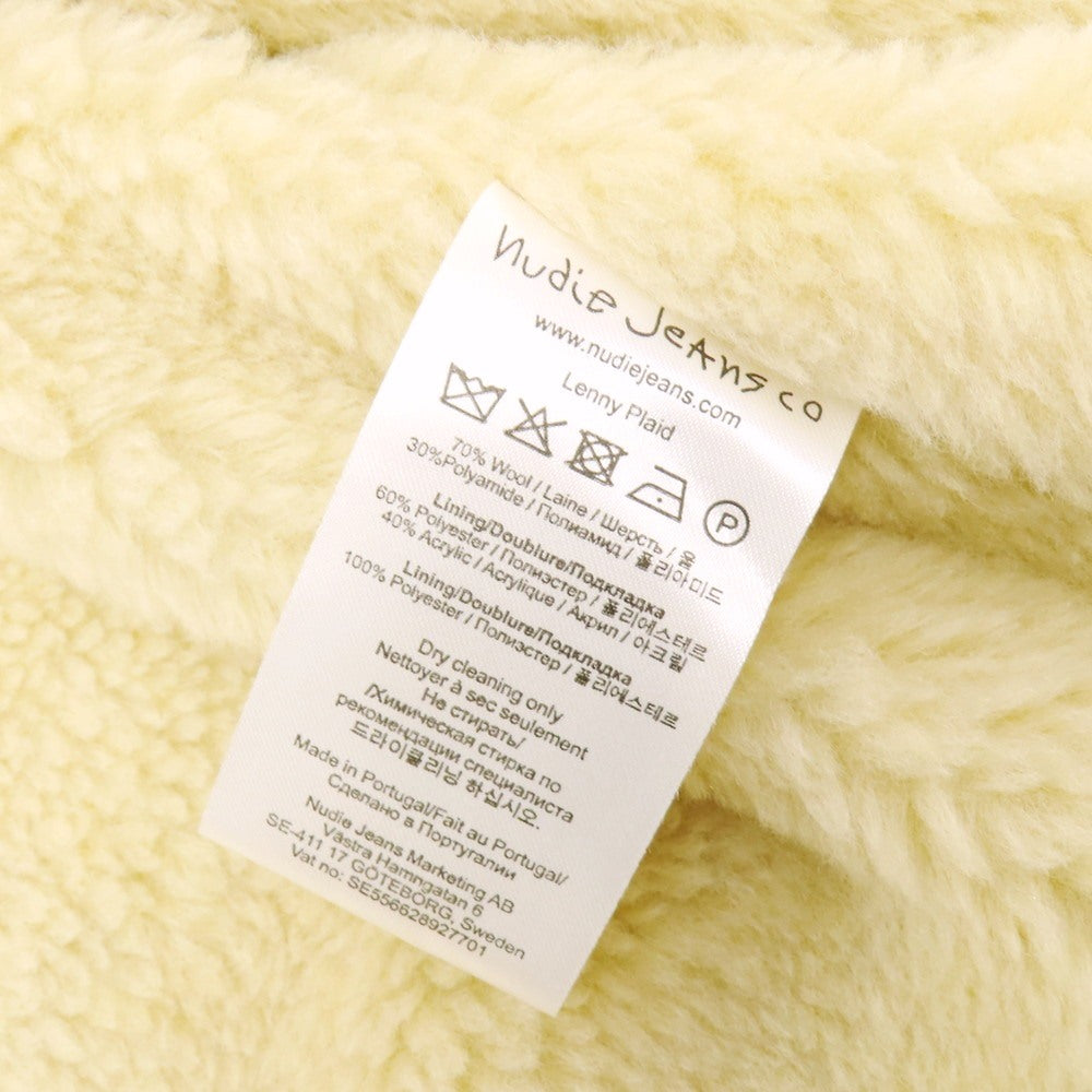 【中古】ヌーディージーンズ Nudie Jeans ウールナイロン チェック ランバージャケット レッドxブラック【 L 】【 状態ランクB 】【 メンズ 】