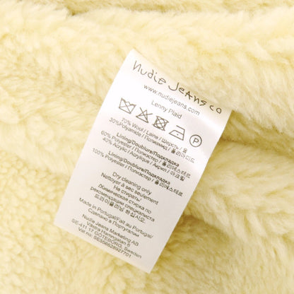 【中古】ヌーディージーンズ Nudie Jeans ウールナイロン チェック ランバージャケット レッドxブラック【 L 】【 状態ランクB 】【 メンズ 】