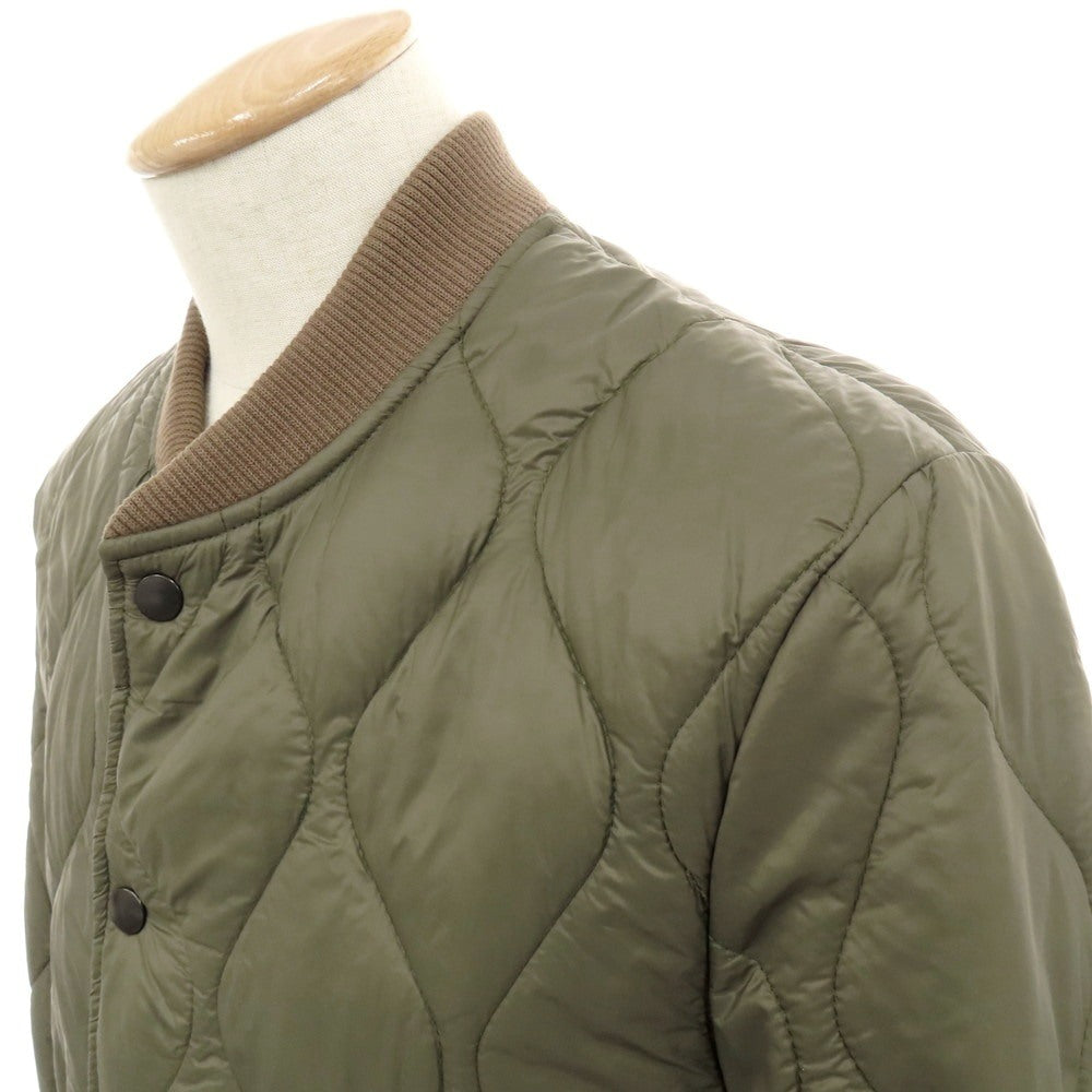 【中古】セーブカーキユナイテッド SAVE KHAKI UNITED ナイロン キルティング 中綿ブルゾン オリーブ【 S 】【 状態ランクC 】【 メンズ 】