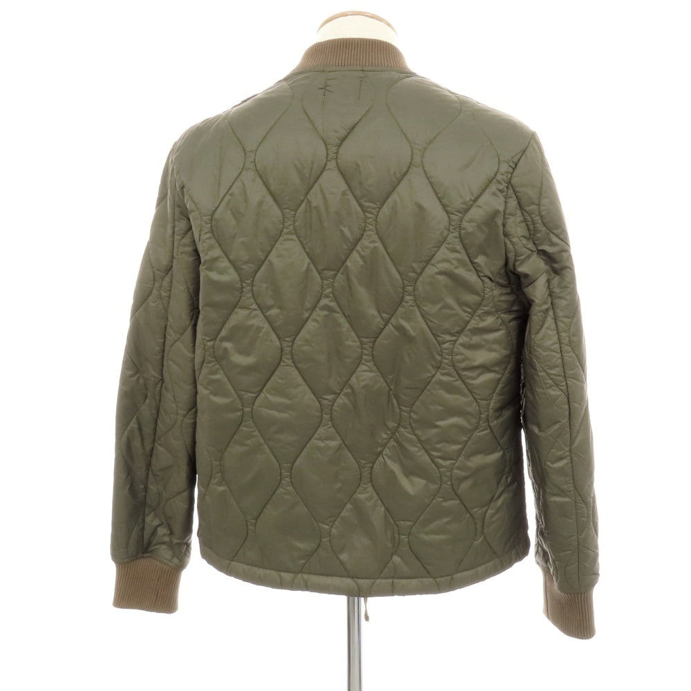 【中古】セーブカーキユナイテッド SAVE KHAKI UNITED ナイロン キルティング 中綿ブルゾン オリーブ【 S 】【 状態ランクC 】【 メンズ 】