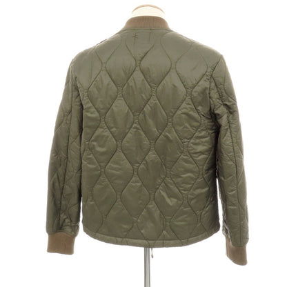 【中古】セーブカーキユナイテッド SAVE KHAKI UNITED ナイロン キルティング 中綿ブルゾン オリーブ【 S 】【 状態ランクC 】【 メンズ 】
