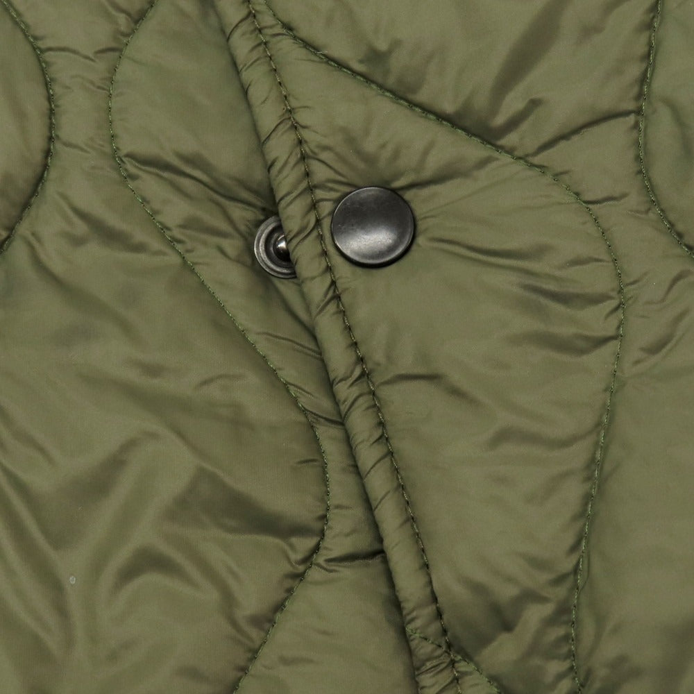 【中古】セーブカーキユナイテッド SAVE KHAKI UNITED ナイロン キルティング 中綿ブルゾン オリーブ【 S 】【 状態ランクC 】【 メンズ 】