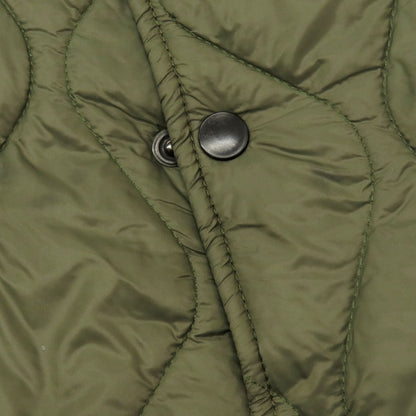 【中古】セーブカーキユナイテッド SAVE KHAKI UNITED ナイロン キルティング 中綿ブルゾン オリーブ【 S 】【 状態ランクC 】【 メンズ 】