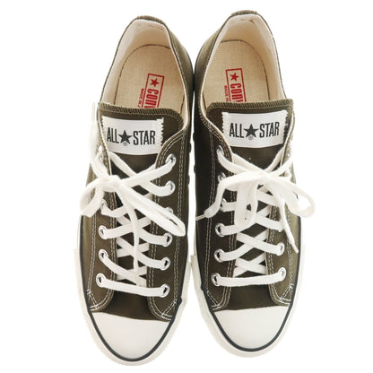 【中古】コンバース CONVERSE MADE IN JAPAN オールスターLow スニーカー カーキ【 26.5 】【 状態ランクB 】【 メンズ 】