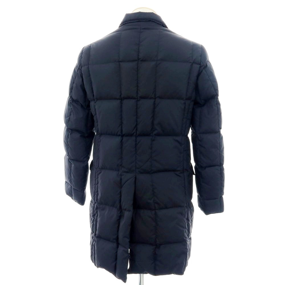 【中古】アスペジ ASPESI ナイロン ダウンコート ネイビー【 XS 】【 状態ランクC 】【 メンズ 】