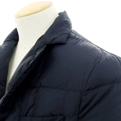 【中古】アスペジ ASPESI ナイロン ダウンコート ネイビー【 XS 】【 状態ランクC 】【 メンズ 】