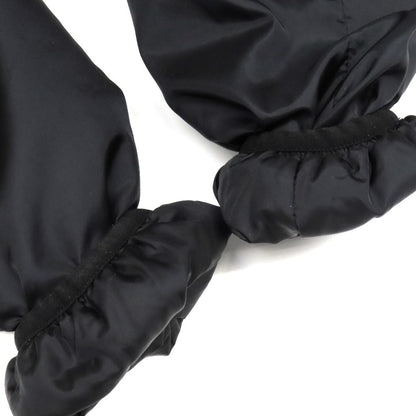 【中古】アスペジ ASPESI ナイロン スタンドカラー ダブルジップ 中綿ブルゾン ブラック【 XS 】【 状態ランクC 】【 メンズ 】