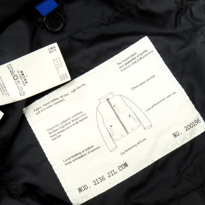 【中古】アスペジ ASPESI ナイロン スタンドカラー ダブルジップ 中綿ブルゾン ブラック【 XS 】【 状態ランクC 】【 メンズ 】