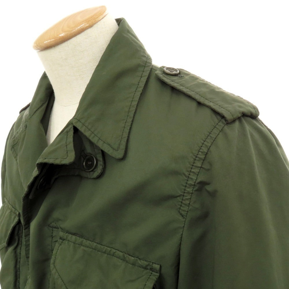 【中古】アスペジ ASPESI ポリエステルナイロン M-43型 中綿ライナー付き フィールドジャケット オリーブ【 XS 】【 状態ランクC 】【 メンズ 】