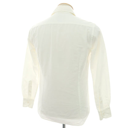 【中古】オリアン ORIAN コットン ホリゾンタルカラー カジュアルシャツ ホワイト【 37 】【 状態ランクC 】【 メンズ 】