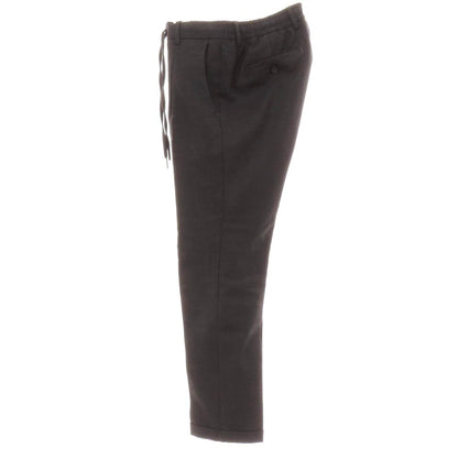 【中古】ジェルマーノ GERMANO TRAVEL ストレッチ ウールポリエステル イージースラックスパンツ チャコール【 44 】【 状態ランクC 】【 メンズ 】