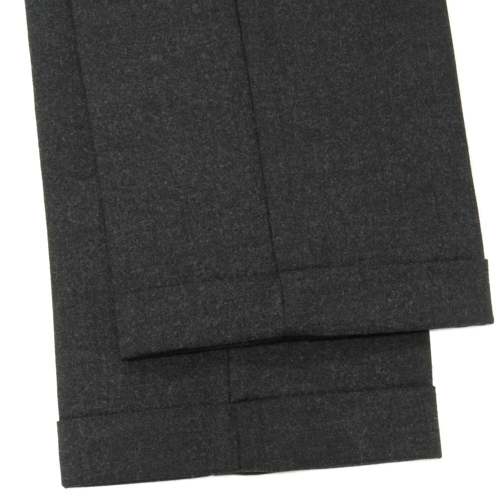 【中古】ジェルマーノ GERMANO TRAVEL ストレッチ ウールポリエステル イージースラックスパンツ チャコール【 44 】【 状態ランクC 】【 メンズ 】