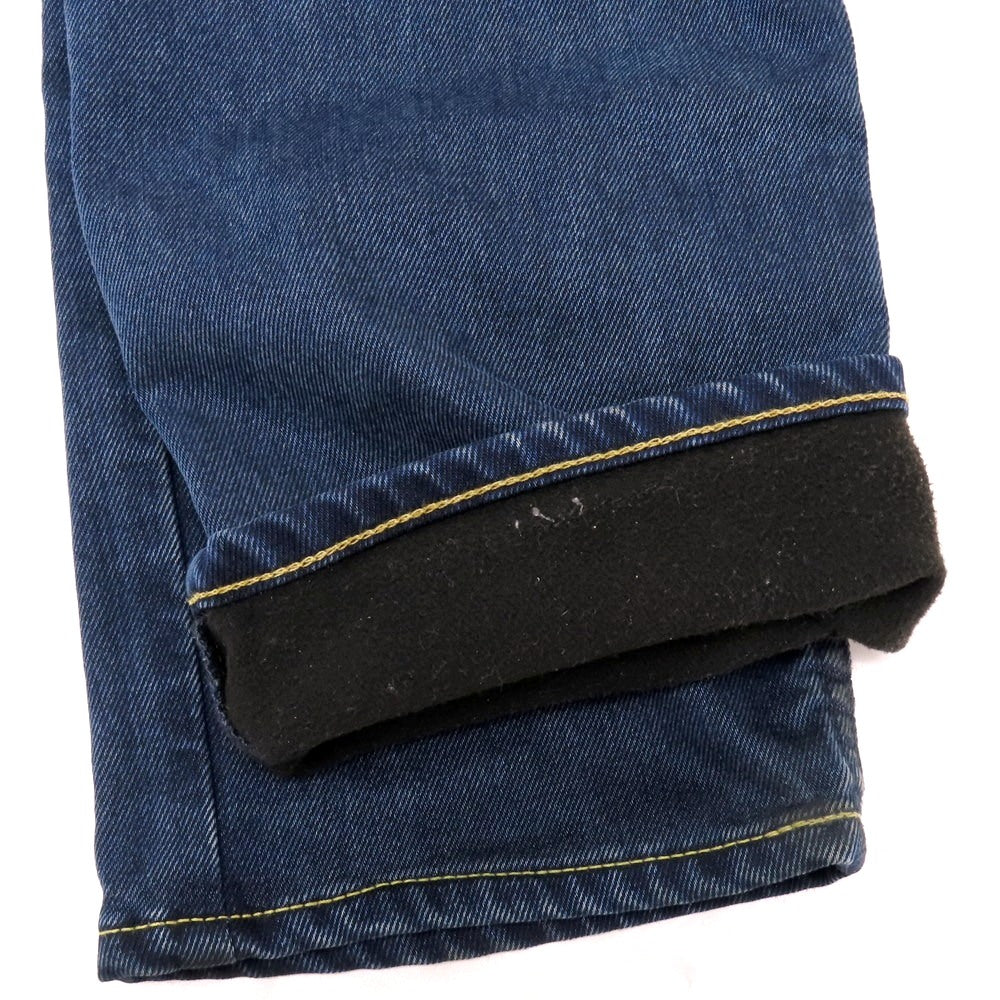 【中古】ヤヌーク YANUK ストレッチ テンセルポリエステル イージーデニムパンツ ネイビー【 M 】【 状態ランクC 】【 メンズ 】