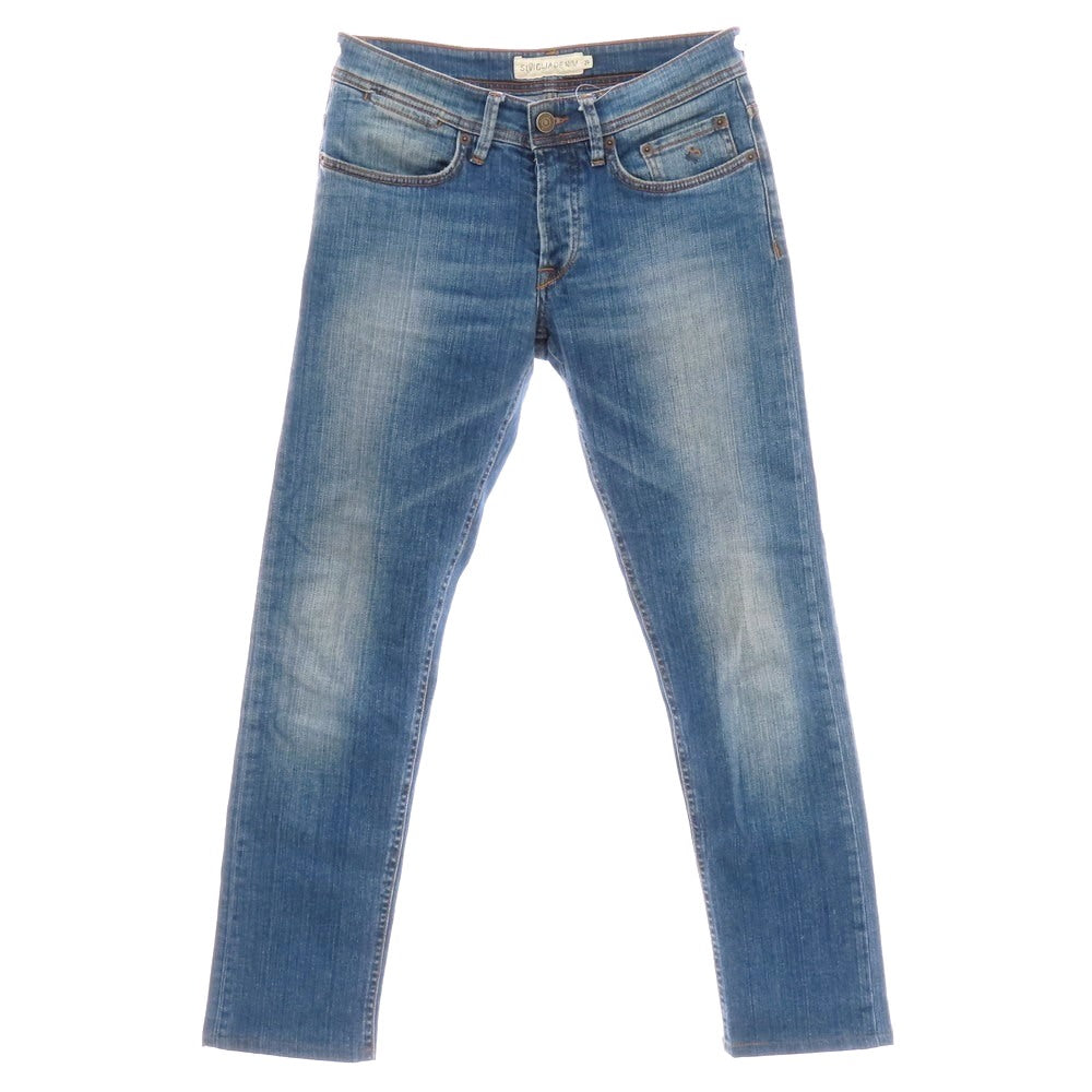 【中古】シビリア SIVIGLIA コットン系 デニムパンツ ジーンズ ブルー【 29 】【 状態ランクC 】【 メンズ 】