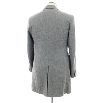 【中古】フガート FUGATO SHIPS別注 ウールナイロン チェスターフィールドコート グレー【 表記なし（XL位） 】【 状態ランクD 】【 メンズ 】