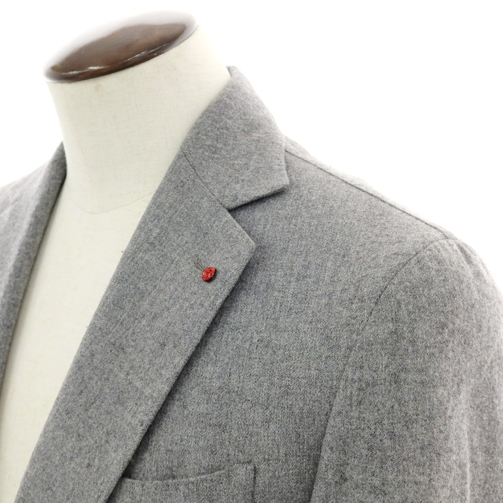 【中古】フガート FUGATO SHIPS別注 ウールナイロン チェスターフィールドコート グレー【 表記なし（XL位） 】【 状態ランクD 】【 メンズ 】