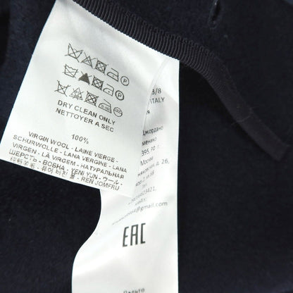 【中古】ハリスワーフロンドン HARRIS WHARF LONDON ウール チェスターフィールドコート ネイビー【 50 】【 状態ランクA 】【 メンズ 】