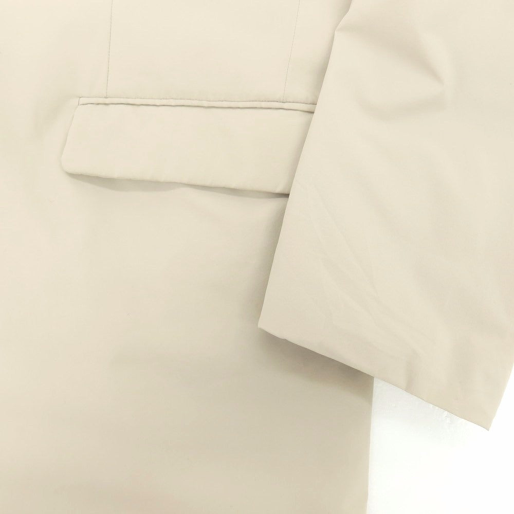【中古】アスペジ ASPESI NUVOLA COMFORT ナイロンポリウレタン 中綿入り チェスターフィールドコート ベージュ【サイズL】【 状態ランクC 】【 メンズ 】[BPD]
