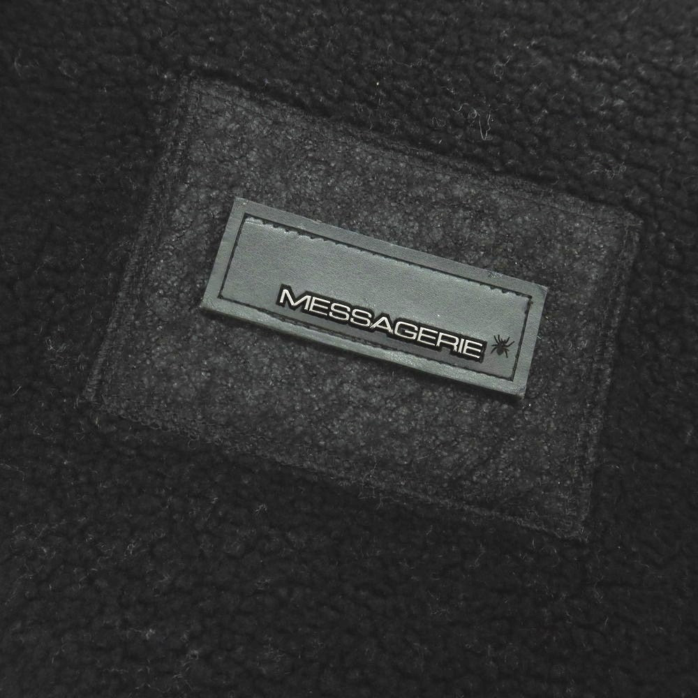 【中古】メッサジェリエ MESSAGERIE ストレッチ ポリエステル チェック スタジャン ブラック【 48 】【 状態ランクC 】【 メンズ 】